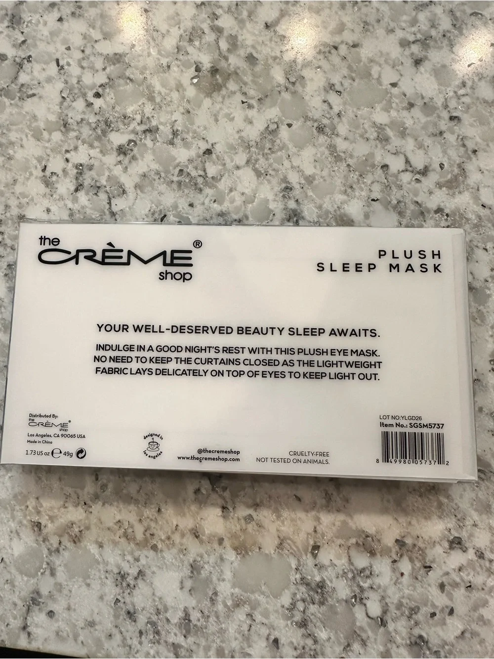 The Creme Shop Green Alien Eye Sleep Mask - Plush Reptile-Themed Eye Cover